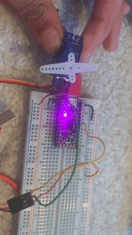 Servo motor video